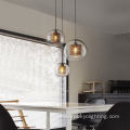 Vintage Chandelier Glass Pendant Lamp For Hotel Room